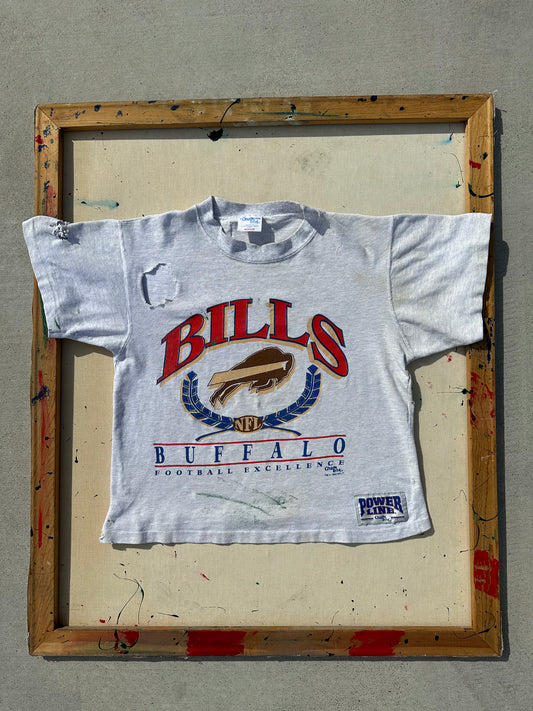 1992 Thrashed Vintage Bills Thick T-Shirt