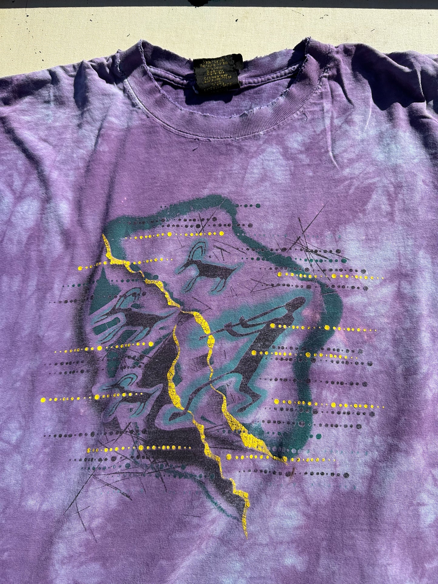 Vintage Purple Indigenous T-Shirt